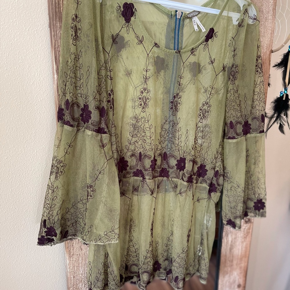 Gimmicks Embroidered Lace Top